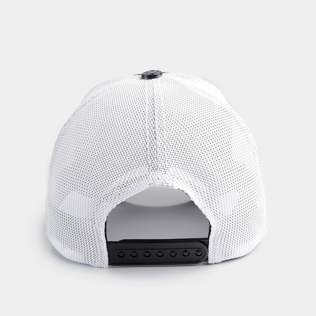 Trucker DUNKELBLAU WEISS