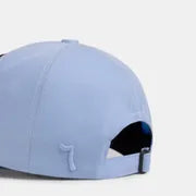 6Panell Baseball SCHWARZ HELLBLAU