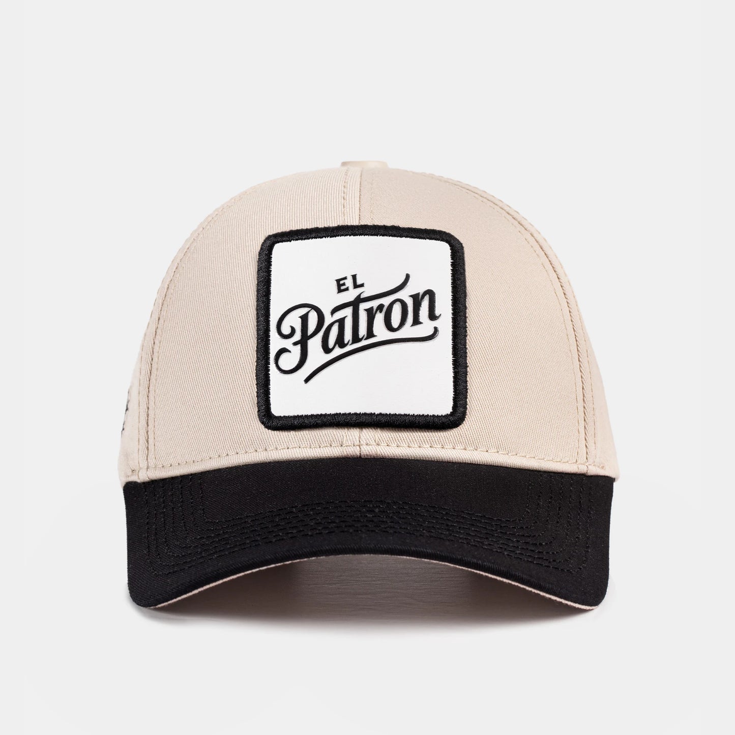 6Panell Baseball SCHWARZ BEIGE