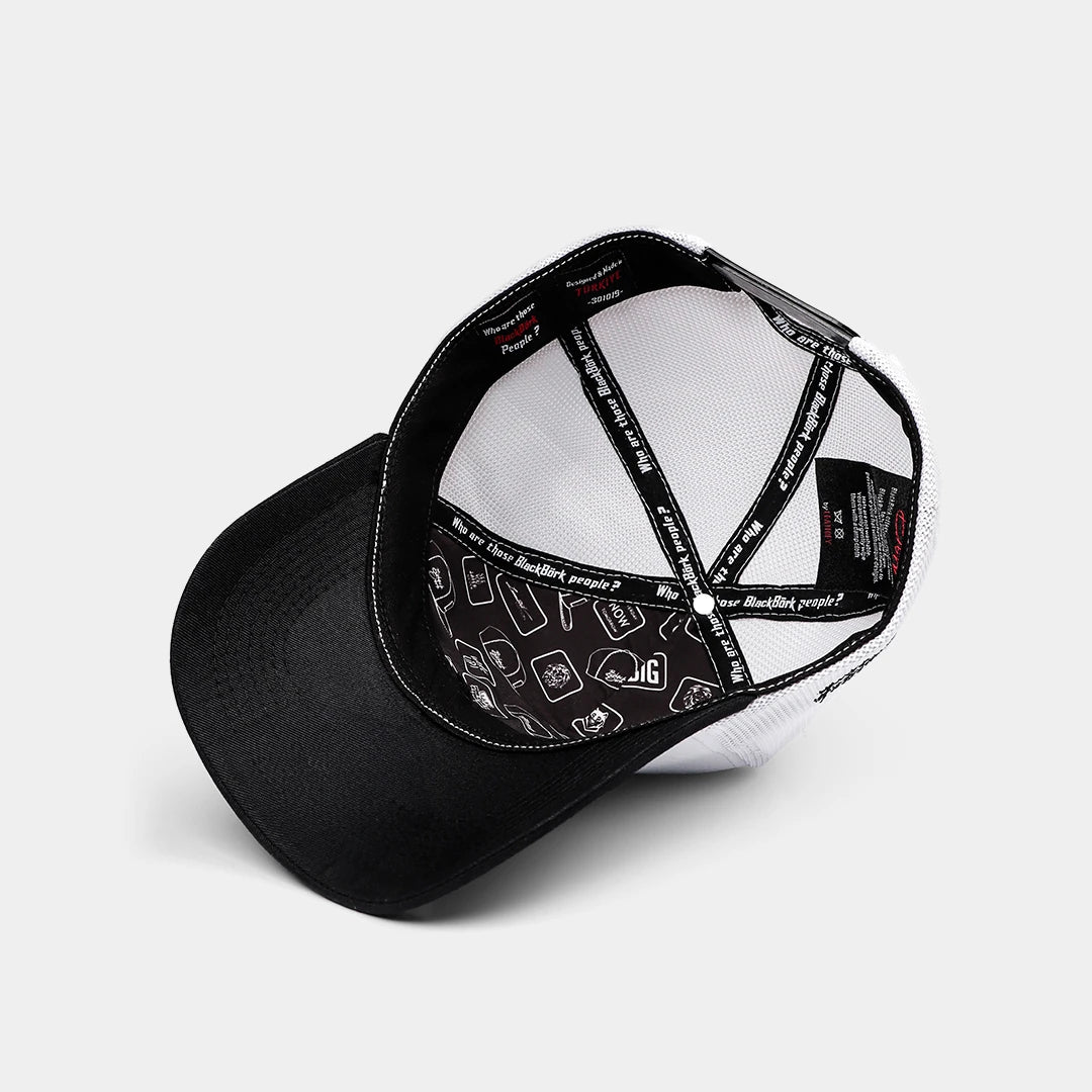 Trucker SCHWARZ WEISS