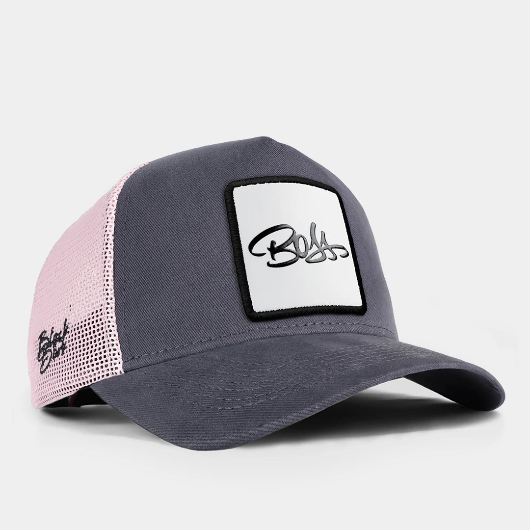 Trucker ANTHRAZIT ROSA