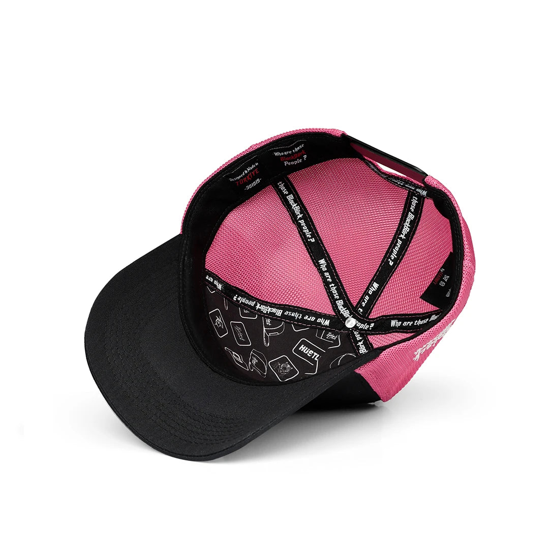 Trucker SCHWARZ PINK